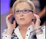 Meryl Streep sur le plateau de Michel Drucker. 09/09/09