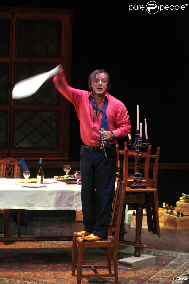 Pascal Elso lors de la générale de  La Chapelle-en-Brie , le 11 septembre 2009