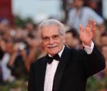 Cérémonie de clôture de la 66e Mostra de Venise, le 12 septembre 2009 : Omar Sharif 
