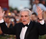 Cérémonie de clôture de la 66e Mostra de Venise, le 12 septembre 2009 : Omar Sharif, en pleine forme ! 