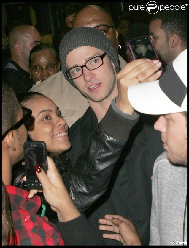 Justin Timberlake à New York le 12 septembre 2009
