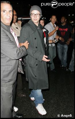Justin Timberlake à New York le 12 septembre 2009