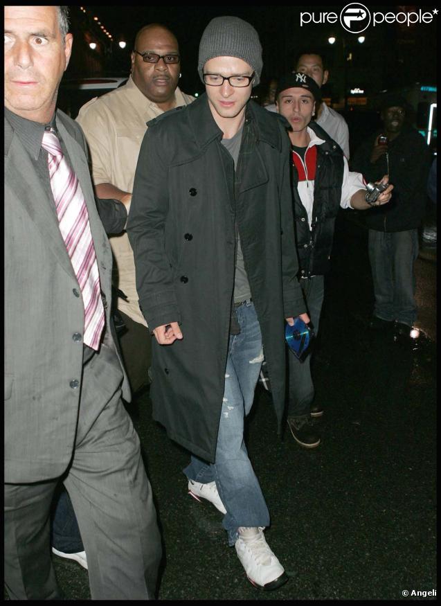 Justin Timberlake à New York le 12 septembre 2009