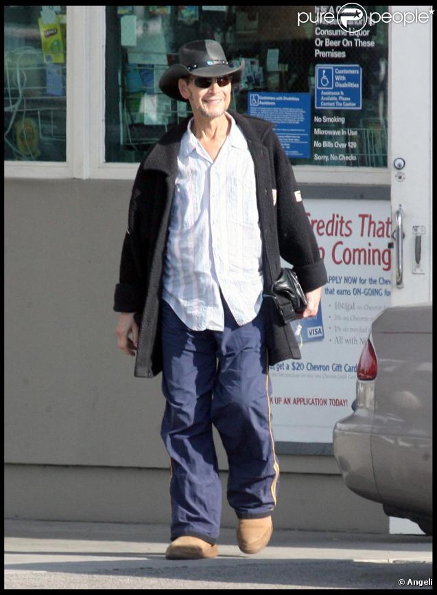 Patrick Swayze : Ses dernières photos en aout 2009, très atteint par la maladie, il veut encore y croire...