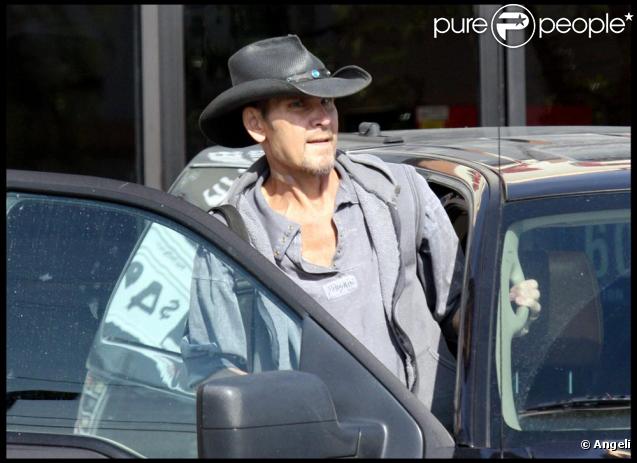 Patrick Swayze : Ses dernières photos en aout 2009, très atteint par la maladie, il veut encore y croire...