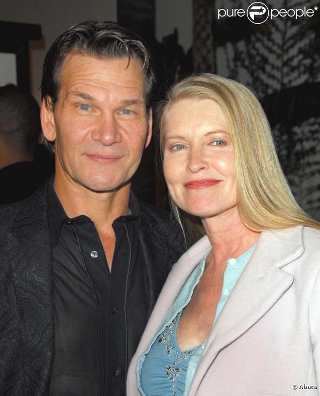 Patrick Swayze avec son épouse Lisa Niemi 