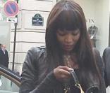 Naomi Campbell lors de son arrivée à Paris le 15/09/09