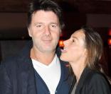 Vanessa Demouy et son mari Philippe Lellouche chez Castel, le 16 septembre 2009, lors de la soirée de la maison Mumm