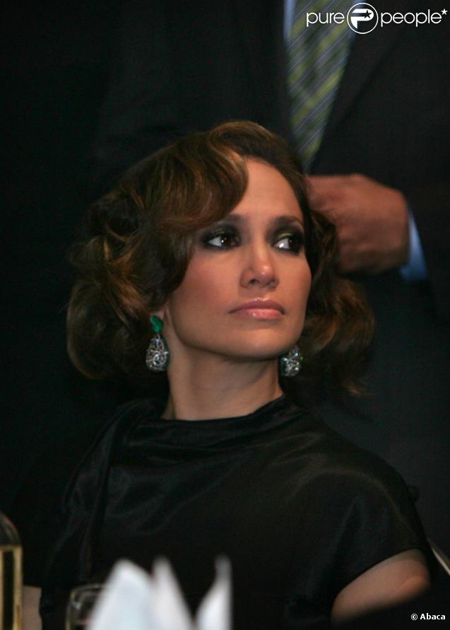 Jennifer Lopez et Marc Anthony lors du Gala organisé par la communauté hispanique