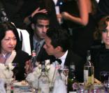 Jennifer Lopez et Marc Anthony lors du Gala organisé par la communauté hispanique