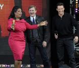 Hugh Jackman et Daniel Craig, invité de l'émission d'Oprah Winfrey à New York le 18 septembre 2009