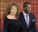 Mariah Carey et Nick Cannon, invités de l"émission d"Oprah Winfrey à New York le 18 septembre 2009