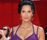 Padma Lakshmi à la cérémonie des Emmy Awards à Los Angeles le 20/09/09