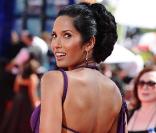 Padma Lakshmi à la cérémonie des Emmy Awards à Los Angeles le 20/09/09
