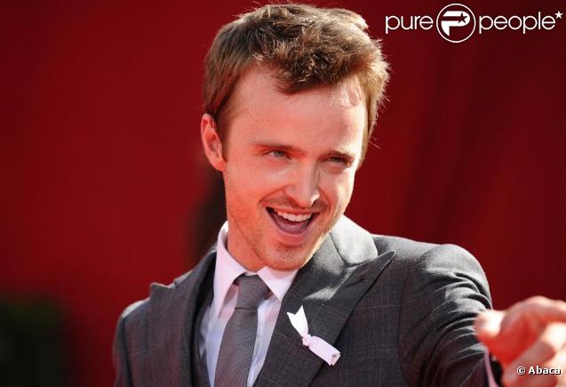 Aaron Paul à la 61e cérémonie des Emmy Awards. 20/09/09