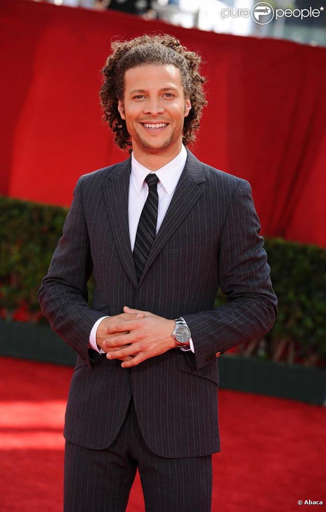 Justin Guarini aux Emmy Awards. 20/09/09