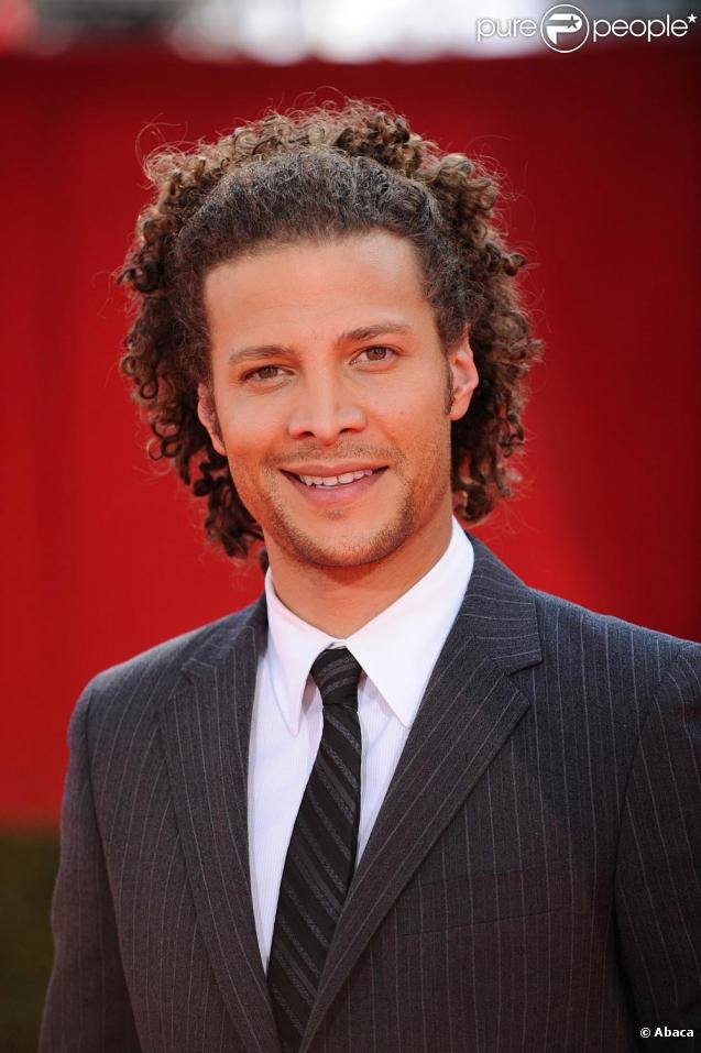 Justin Guarini aux Emmy Awards. 20/09/09
