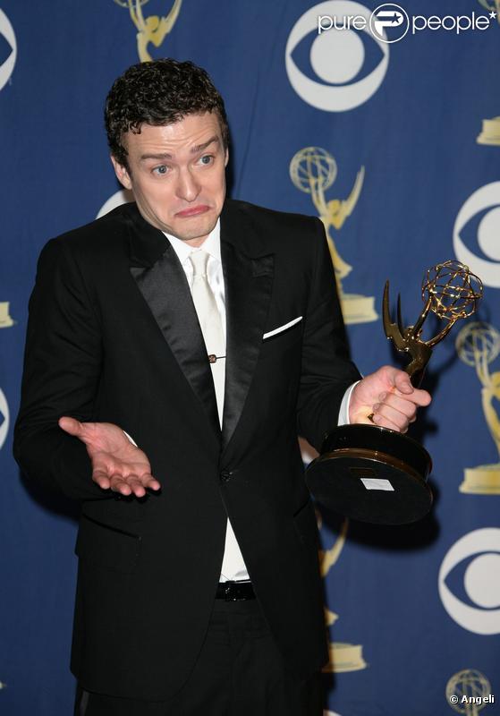 Justin Timberlake aux Emmy Awards 2009.
