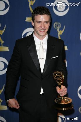 Justin Timberlake aux Emmy Awards 2009.