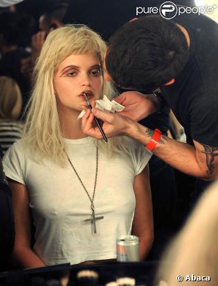 Pixie Geldof défile pour Vivienne Westwood, le 21 septembre 2009