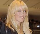 Claudia Schiffer à Milan pour la présentation des nouveaux parfums D&G