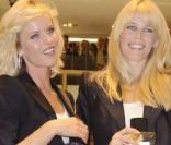 Eva Herzigova, Noami Campbell et Claudia Schiffer à Milan pour la présentation des nouveaux parfums D&G