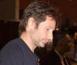 David Duchovny arrive au Jimmy Kimmel Show à Los Angeles le 22 septembre 2009