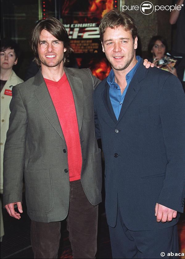 Tom Cruise et Russell Crowe