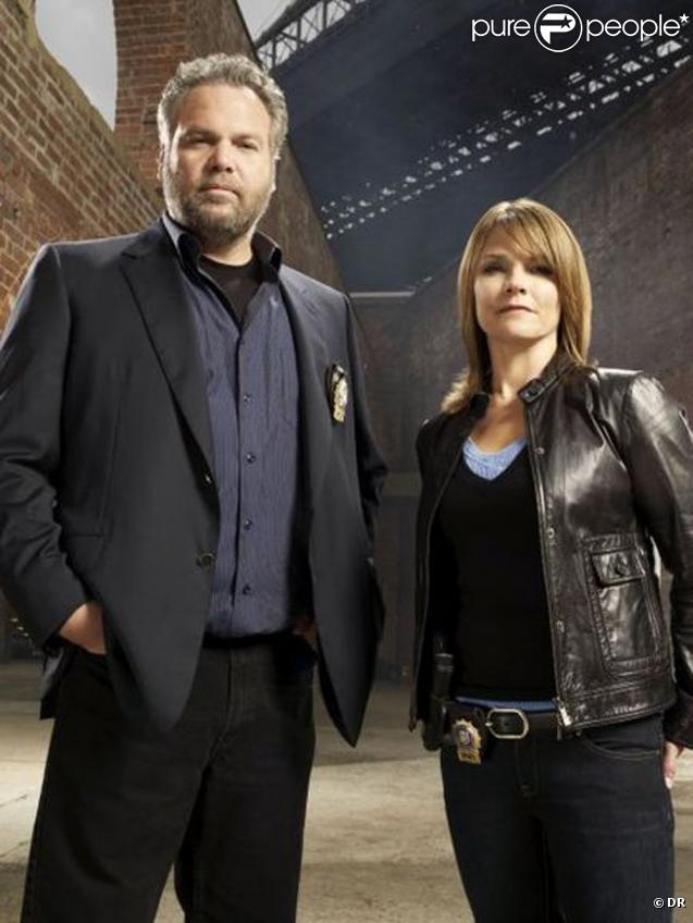 Vincent D'Onofrio et Kathryn Erbe dans New York Section Criminelle