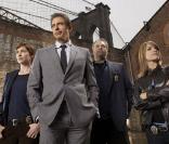 Julianne Nicholson, Jeff Goldblum, Vincent d'Onofrio et Kathryn Erbe 