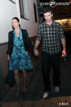 Justin Timberlake et Jessica Biel sortent en amoureux au restaurant en Caroline du Nord
