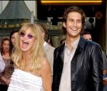 Goldie Hawn et son fils Oliver Hudson en juin 2003 