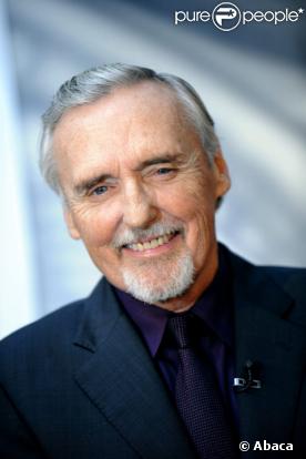 Dennis Hopper à la cinémathèque de Paris en octobre 2008 