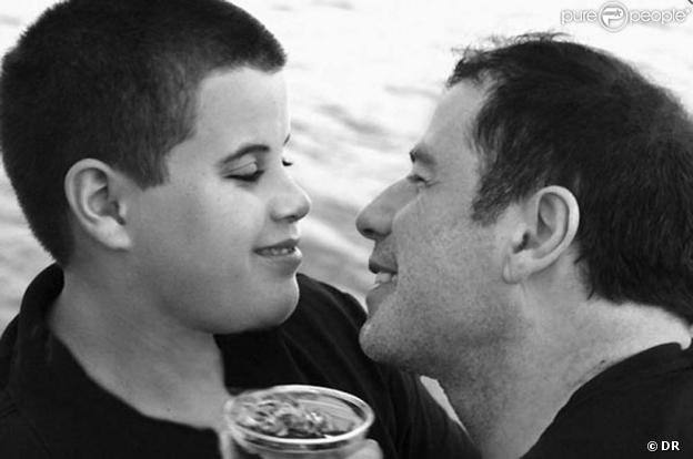 John Travolta et son fils Jett