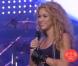 Shakira et Mercedes Sosa, lors d'un concert de charité le 18 septembre 2008. Elles interprètent le titre  La maza .