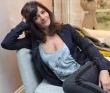 La belle Helena Christensen, lors de la promotion de This is my Habitat, dans le magasin Habitat de Regent Street, à Londres, le 5 octobre 2009 !