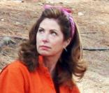 Teri Hatcher et Dana Delany sur le tournage de Desperate Housewives dans Griffith Park à Los Angeles le 5 octobre 2009