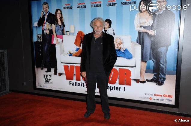 Pierre Richard à l'occasion de l'avant-première de  Victor , à l'UGC Ciné-Cité de Bercy, le 5 octobre 2009 !