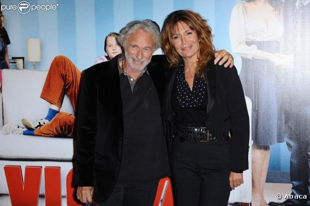 Pierre Richard et Clémentine Célarié à l'occasion de l'avant-première de  Victor , à l'UGC Ciné-Cité de Bercy, le 5 octobre 2009 !
