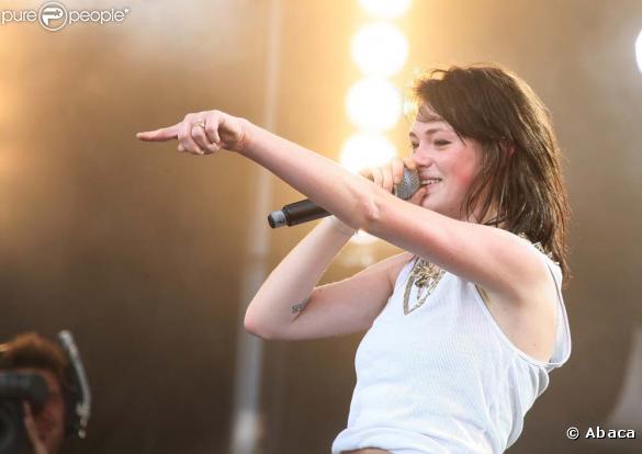 La chanteuse Uffie