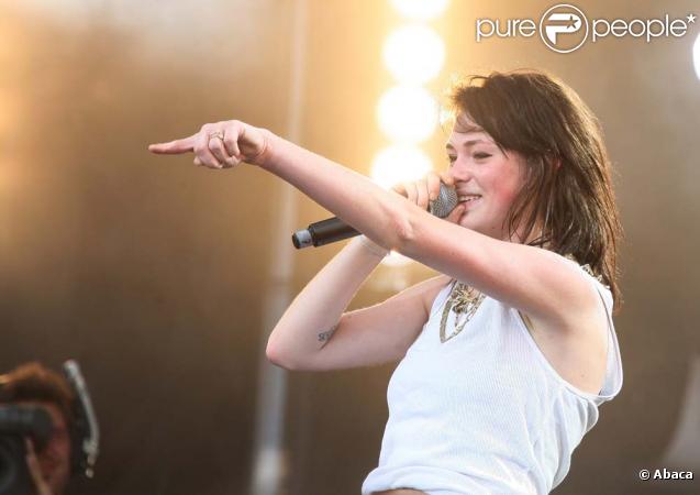 La chanteuse Uffie