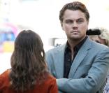 Leonardo DiCaprio et Ellen Page sur le tournage d' Inception , de Christopher Nolan, en septembre 2009, à Los Angeles !