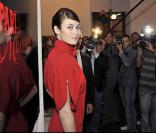 La belle Olga Kurylenko, à l'occasion de la présentation du 11e calendrier Campari dont elle est le modèle et l'ambassadrice 2010, à Milan, le 8 octobre 2009 !