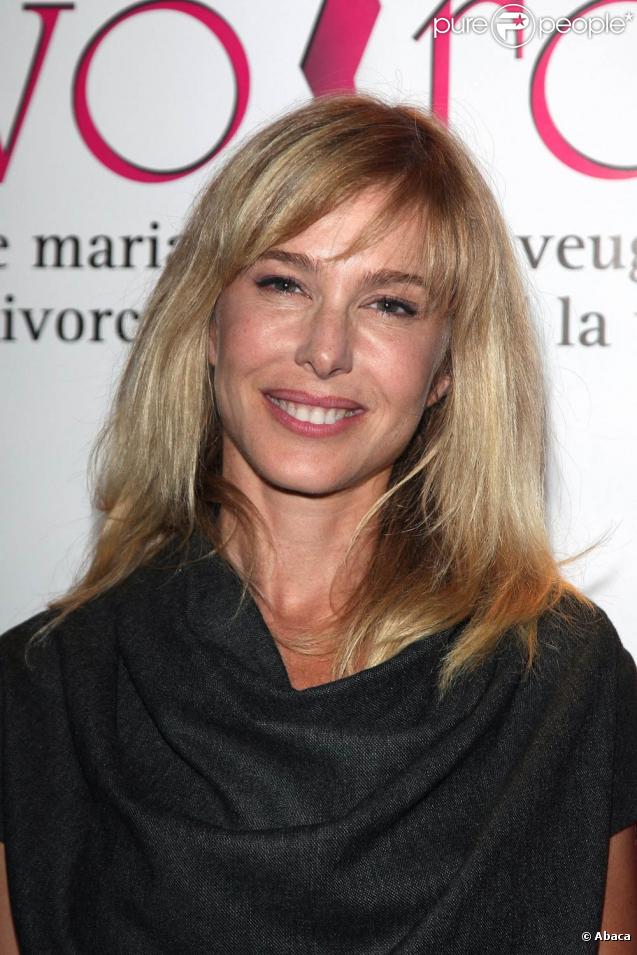 Pascale Arbillot, lors de l'avant-première de  Divorces ! , dans l'enceinte de l'Elysée Biarritz, à Paris, le 8 octobre 2009 !