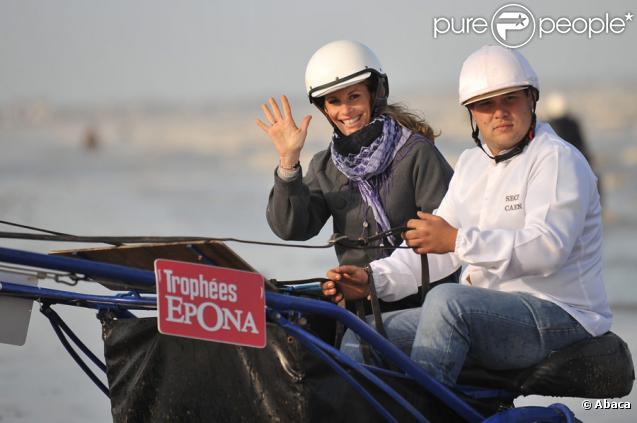 Sophie Thalmann lors du 16ème trophée annuel Epona à Cabourg le 10 octobre 2009
