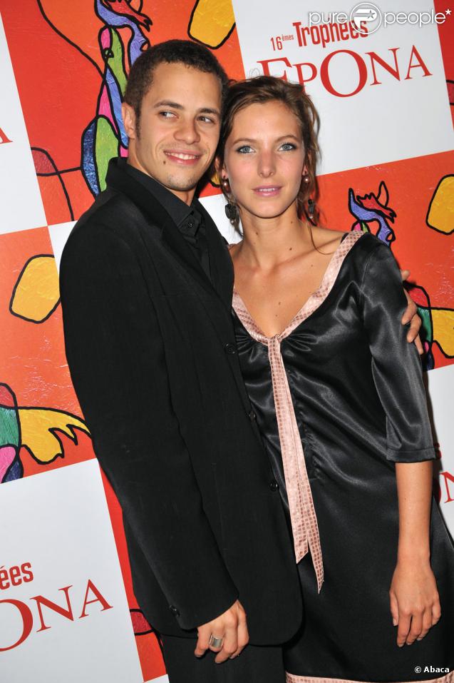 Ambroise Michel et Elodie Varlet lors du 16ème trophée annuel Epona à Cabourg le 10 octobre 2009