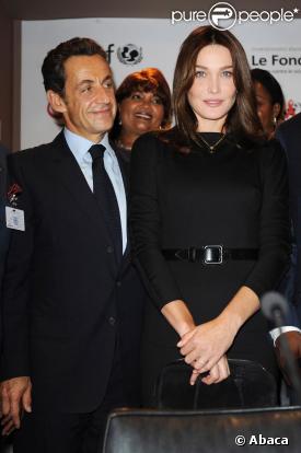 Nicolas Sarkozy et Carla Bruni