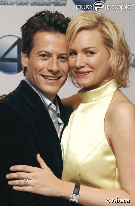 Alice Evans et son mari Ioan Gruffudd