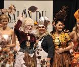 Anne Richard, Armande Altaï, valérie Damidot, Daniela Lumbroso et Coralie Clément au salon du chocolat (13 octobre 2009)