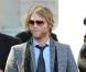 Brian McFadden lors des funérailles de Stephen Gately de Boyzone en l'église Saint Laurence O'Toole en Irlande le 17 octobre 2009